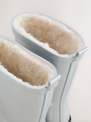 Metallic Silver Standard Fit (F) Wellies - Image 4 of 5