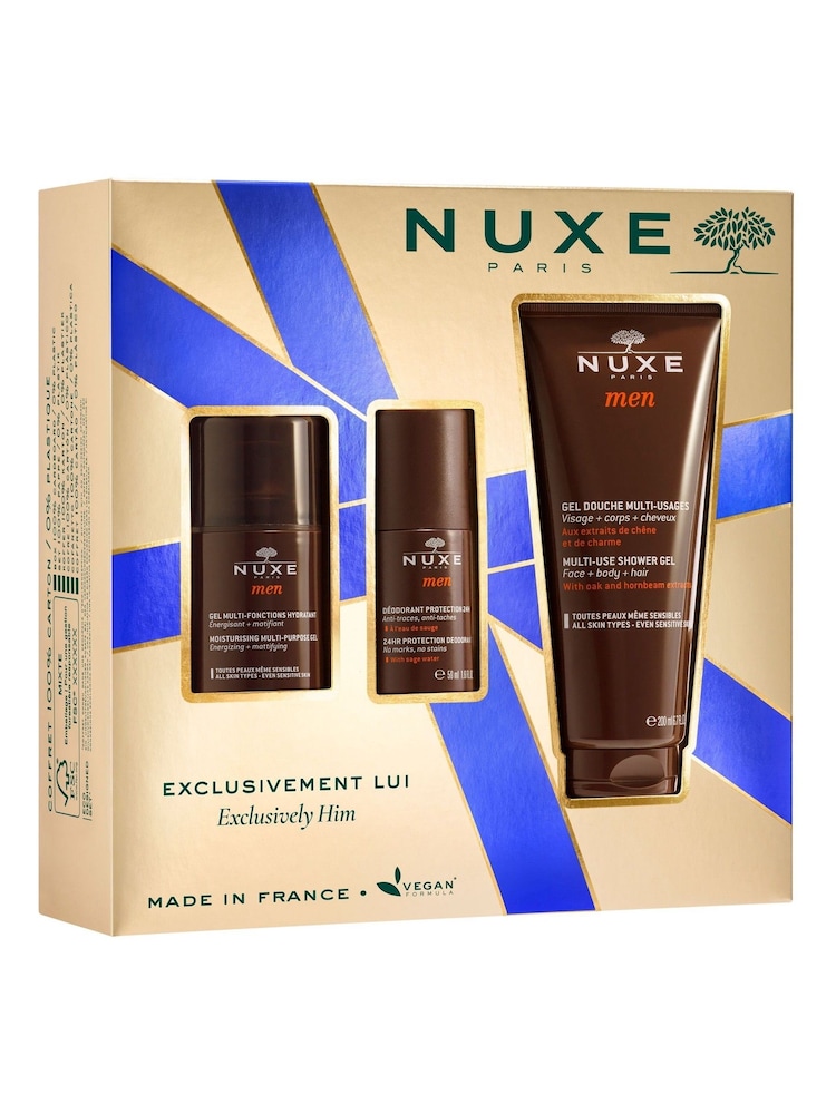 Nuxe Exclusively Him Essentials Gift Set (worth £51) - Image 1 of 3