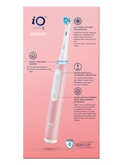 Oral-B iO 3 Pink Electric Toothbrush - Image 5 of 5