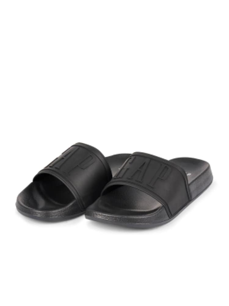 Gap Black Austin Logo Sliders - Image 1 of 8