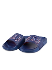 Gap Navy Blue Austin Logo Sliders - Image 1 of 5