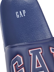 Gap Navy Blue Austin Logo Sliders - Image 5 of 5