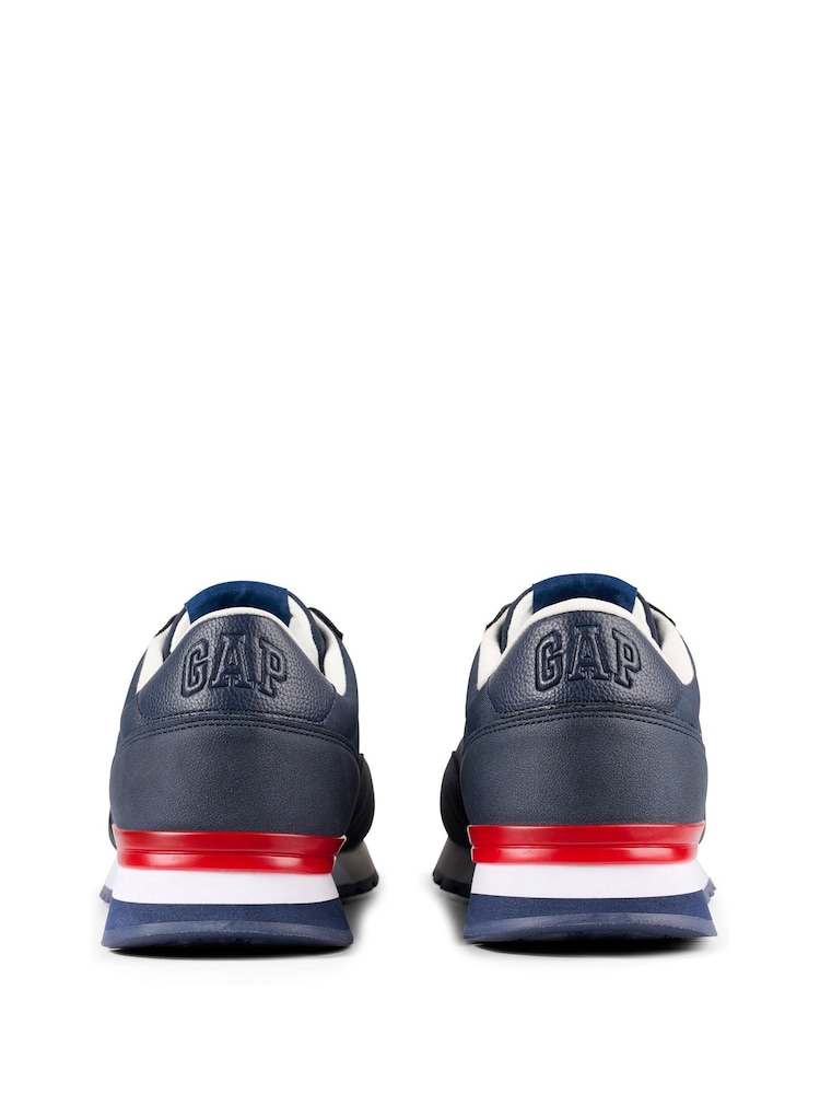 Gap Navy Blue New York Low Top Trainers - Image 2 of 5