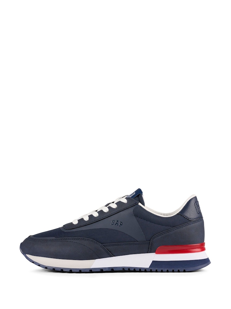 Gap Navy Blue New York Low Top Trainers - Image 2 of 5