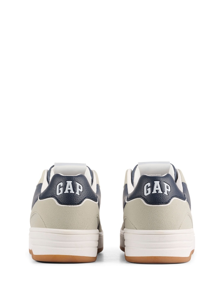Gap Grey Boston Low Top Trainers - Image 2 of 6 Gap Grey Boston Low Top Trainers - Image 2 of 6