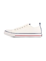 Gap White Houston Low Top Canvas Trainers - Image 2 of 5