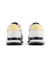 Gap Blue and Neutral Colourblock New York Low Top Trainers - Image 3 of 5