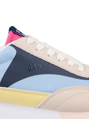 Gap Blue and Neutral Colourblock New York Low Top Trainers - Image 4 of 5