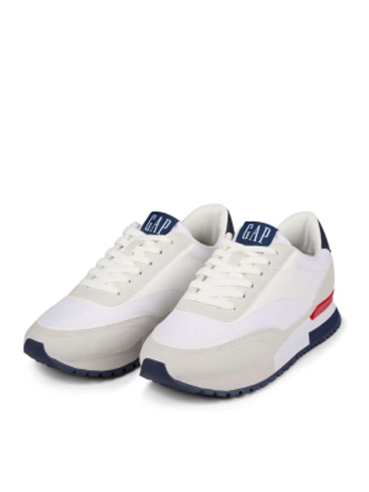 Gap White New York Low Top Trainers - Image 1 of 5