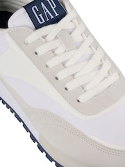 Gap White New York Low Top Trainers - Image 5 of 5