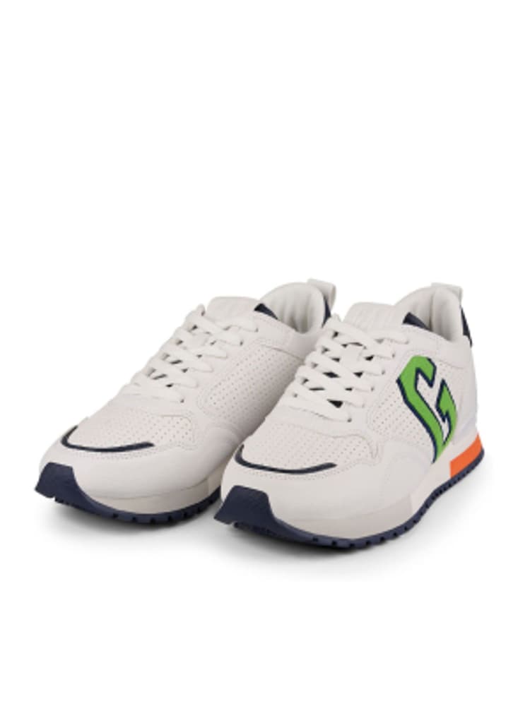 Gap White and Green New York Low Top Trainers - Image 1 of 5
