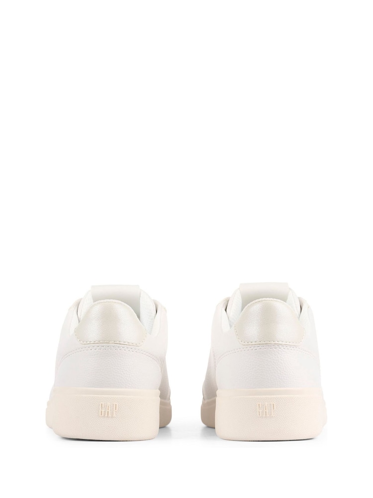 Gap White Seattle Low Top Trainers - Image 2 of 5