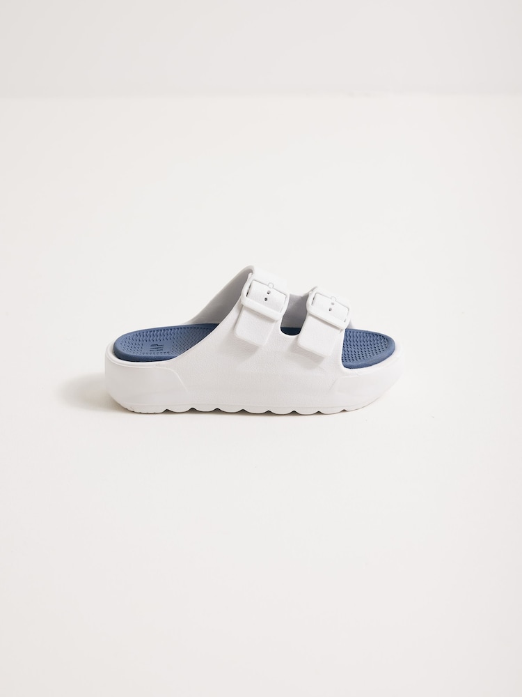 Gap White Double Strap Virginia EVA Sandals - Image 1 of 4