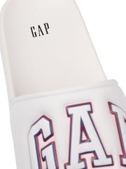 Gap White Austin Logo Sliders - Image 5 of 5