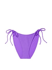 Victoria's Secret PINK Luscious Lavender Purple Tie Side Bikini Bottom - Image 3 of 3