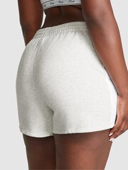 Victoria's Secret PINK Heather Stone Grey Fleece Short - Image 2 of 3