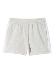 Victoria's Secret PINK Heather Stone Grey Fleece Short - Image 3 of 3