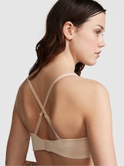 Victoria's Secret PINK Nude Marzipan Strapless Bra - Image 2 of 4
