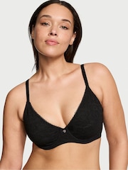 Victoria's Secret Black Lace Minimiser Invisible Lift Bra - Image 1 of 5