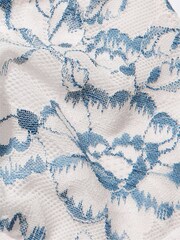 Victoria's Secret Coconut White Floral Lace Unlined Demi Invisible Lift Bra - Image 4 of 5