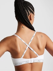 Victoria's Secret PINK White Logo Lightly Lined Strapless Multiway Bra - Image 2 of 3