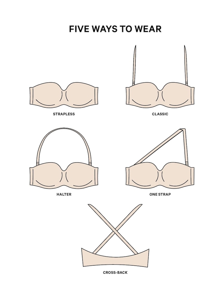 Victoria's Secret Marzipan Nude Strapless Bra - Image 3 of 3
