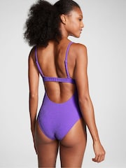 Victoria's Secret PINK Luscious Lavender Purple Swimsuit - Image 2 of 3