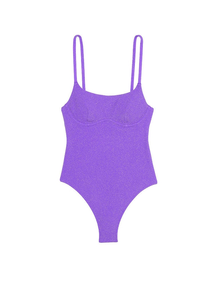Victoria's Secret PINK Luscious Lavender Purple Swimsuit - Image 3 of 3