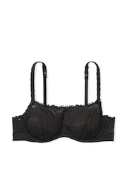 Victoria's Secret PINK Black Unlined Demi Lace Bra - Image 3 of 4