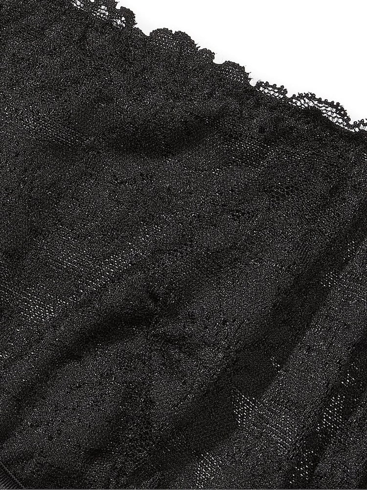 Victoria's Secret PINK Black Unlined Demi Lace Bra - Image 4 of 4
