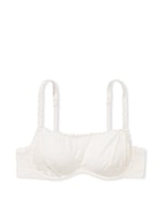Victoria's Secret PINK Coconut White Unlined Demi Lace Bra - Image 3 of 4