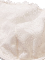 Victoria's Secret PINK Coconut White Unlined Demi Lace Bra - Image 4 of 4