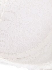 Victoria's Secret PINK Coconut White Balcony Lace Bra - Image 4 of 4