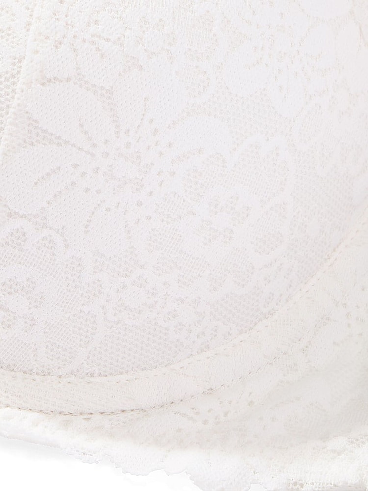 Victoria's Secret PINK Coconut White Balcony Lace Bra - Image 4 of 4