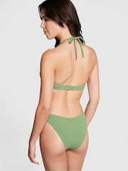 Victoria's Secret PINK Wild Grass Green Brazilian Bikini Bottom - Image 2 of 3