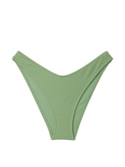 Victoria's Secret PINK Wild Grass Green Brazilian Bikini Bottom - Image 3 of 3