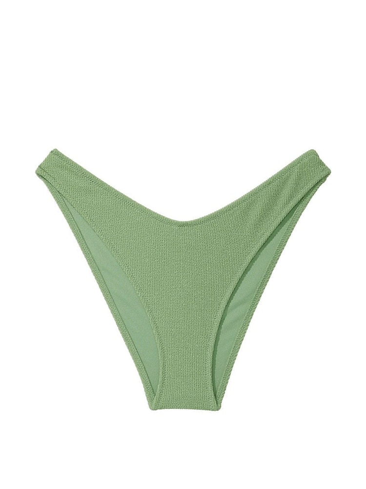 Victoria's Secret PINK Wild Grass Green Brazilian Bikini Bottom - Image 3 of 3