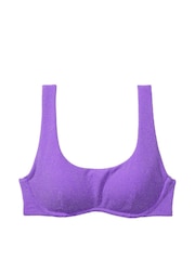 Victoria's Secret PINK Luscious Lavender Purple Padded Bikini Top - Image 3 of 3