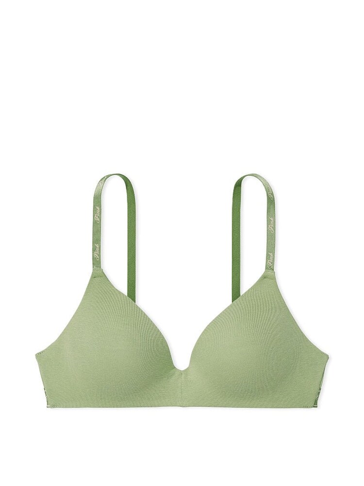 Victoria's Secret PINK Green Wild Grass Non Wired Lightly Lined Bra - Image 3 of 3