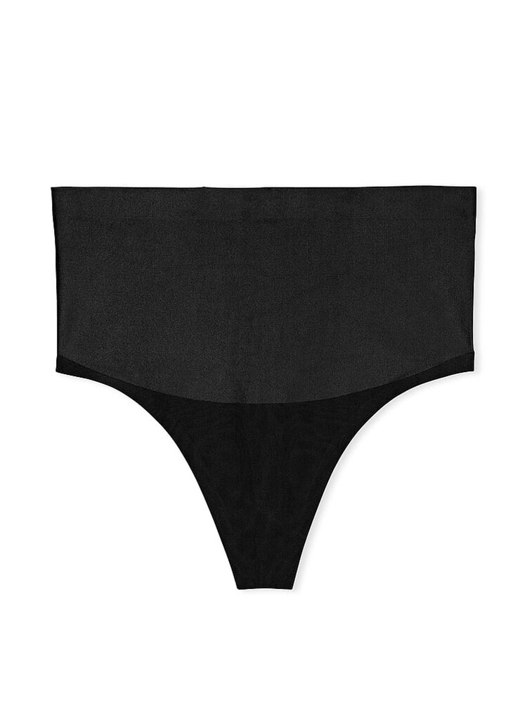 Victoria's Secret Black Smooth Thong Shaping Knickers - Image 3 of 3