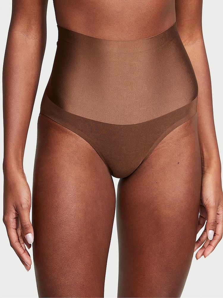 Victoria's Secret Ganache Nude Brief Shaping Knickers - Image 1 of 4 Victoria's Secret Ganache Nude Brief Shaping Knickers - Image 1 of 4