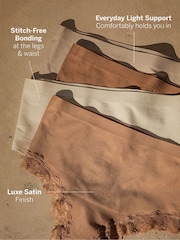 Victoria's Secret Ganache Nude Brief Shaping Knickers - Image 4 of 4