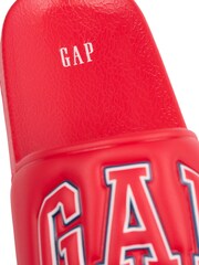 Gap Red Kids Austin Logo Sliders - Image 5 of 5