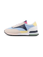 Gap Blue/Neutral Colourblock New York Low Top Trainers - Image 2 of 5