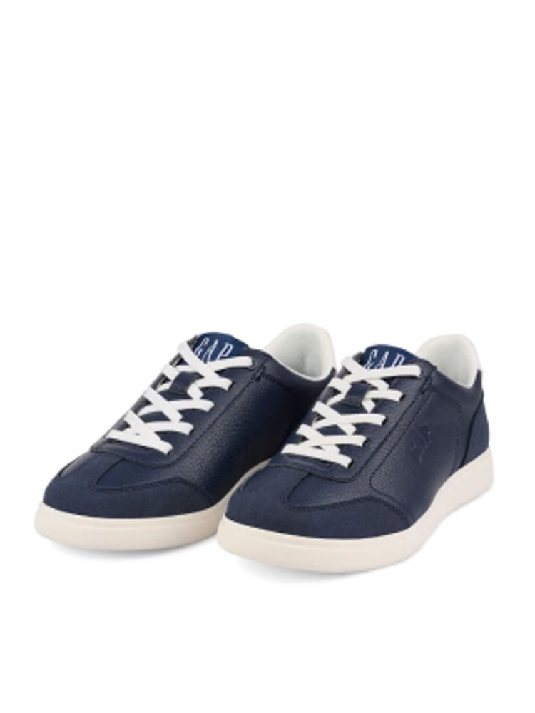 Gap Navy Blue Seattle Low Top Trainers - Kids - Image 1 of 5 Gap Navy Blue Seattle Low Top Trainers - Kids - Image 1 of 5