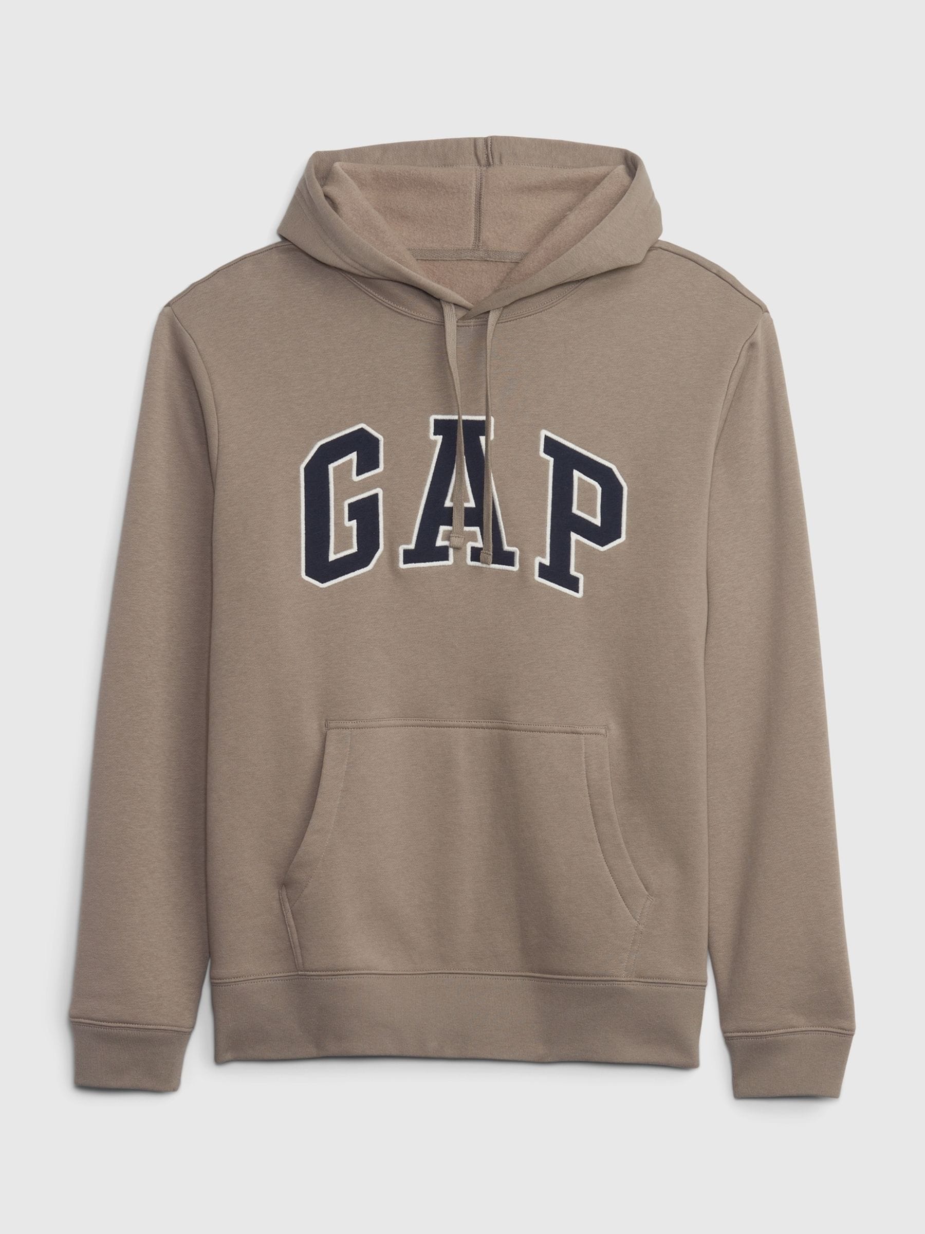 Buy Gap Light Brown Logo Hoodie from Next Luxembourg