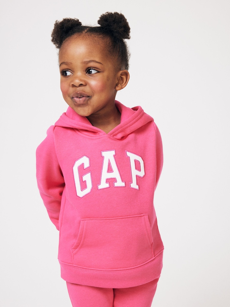 Sudadera con capucha y mangas abullonadas de Gap (recién nacido-5 años) - Imagen 1 de 7