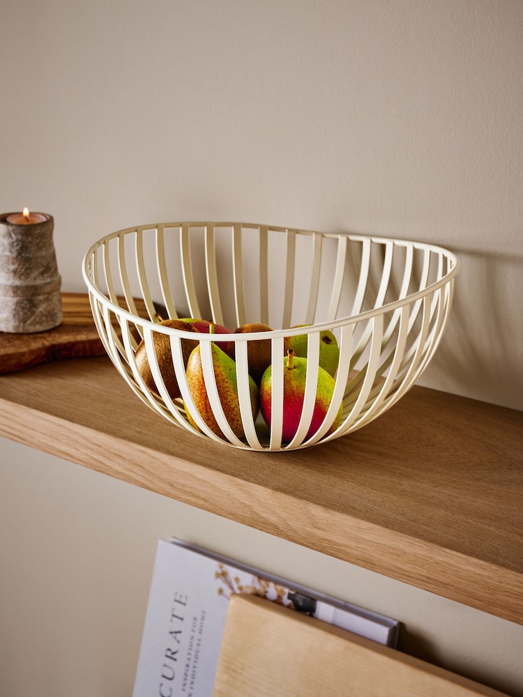 Cream Alina Fruit Bowl - Image 1 of 4