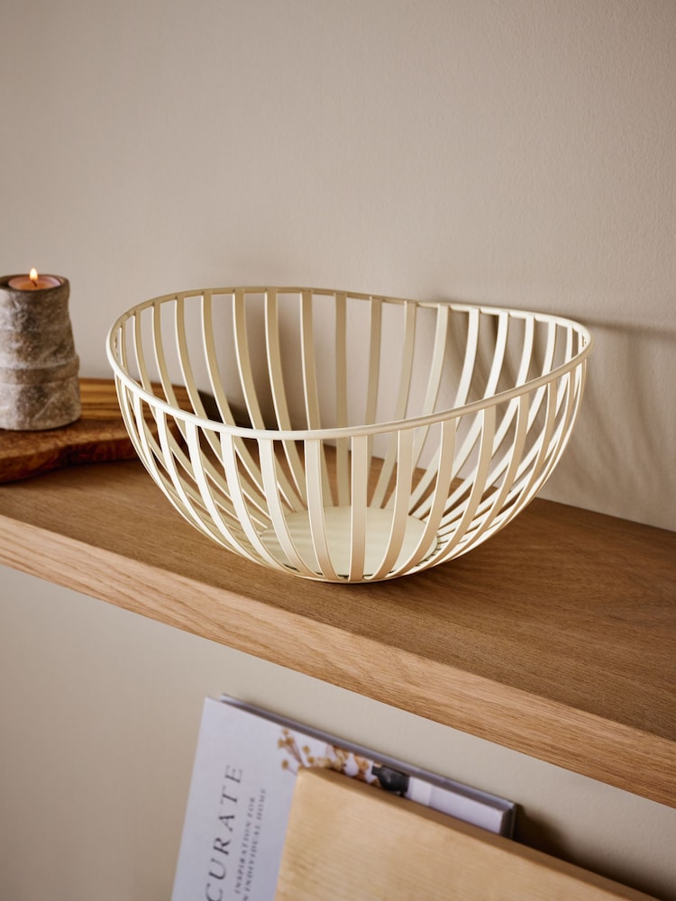 Cream Alina Fruit Bowl - Image 2 of 4