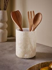 Natural Alina Utensil Pot - Image 1 of 3